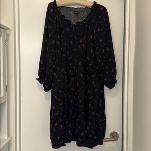 Torrid Ruffled Rosebud Mini Dress